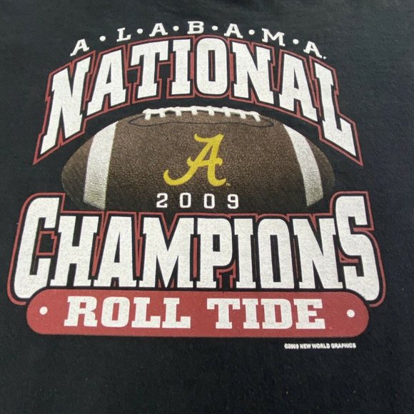 Alabama Crimson Tide 2009 Championship Shirt - Picture 3 of 11